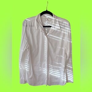 Elegant white Vinyard Vines size 16 button down collar shirt